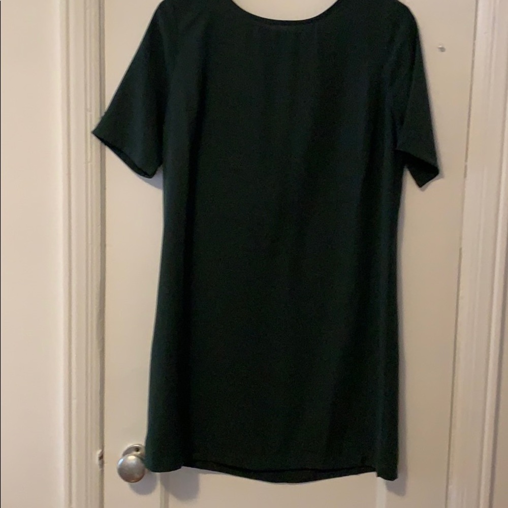 Forest green dress